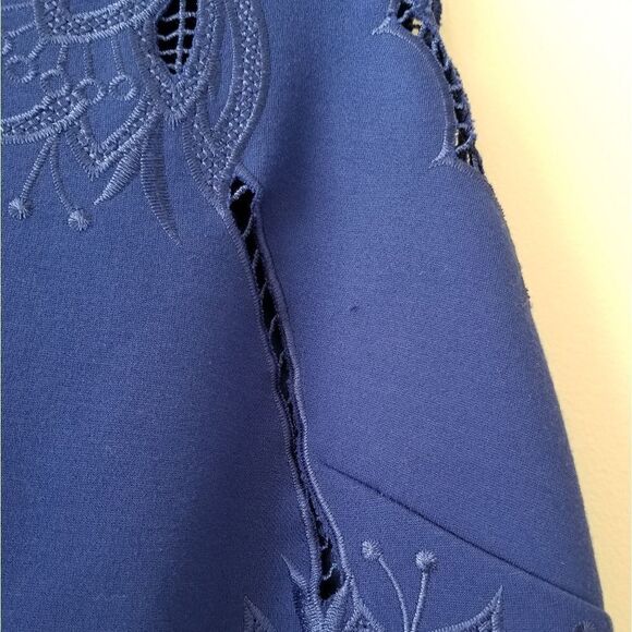 Ted baker Codi Embroidered Scalloped Mesh Trim - Picture 7 of 8